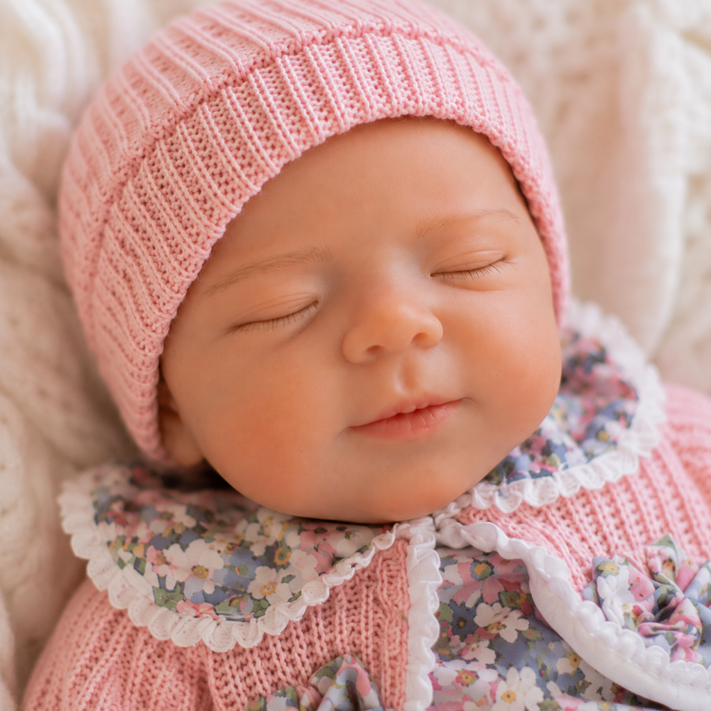 Bébé Reborn Fille 33 cm Réaliste - Corps en Tissu, Membres en Vinyle - Lina
