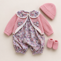 Bébé Reborn Fille 33 cm Réaliste - Corps en Tissu, Membres en Vinyle - Lina