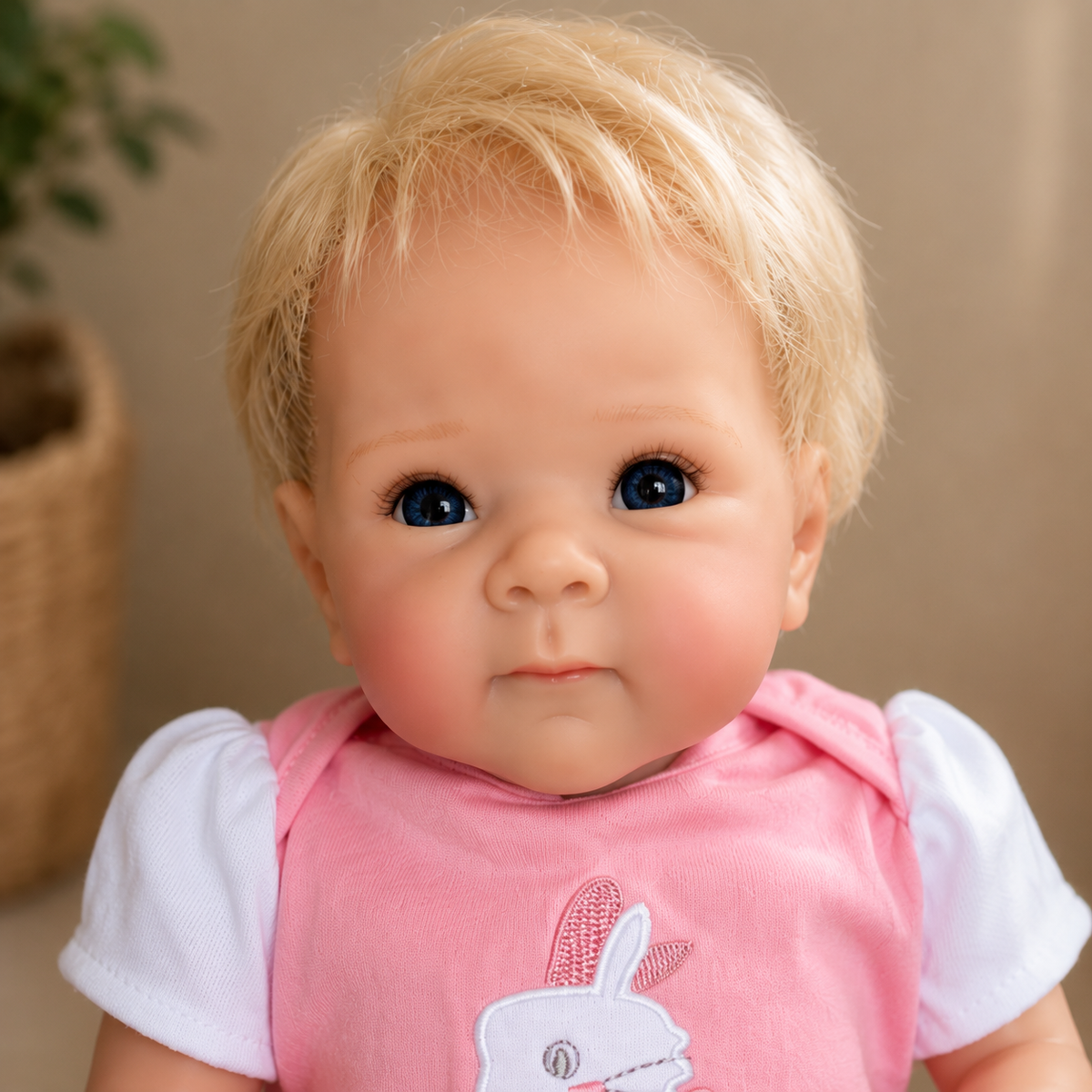 Bébé Reborn Fille 45 cm Réaliste en Vinyle - Zoé